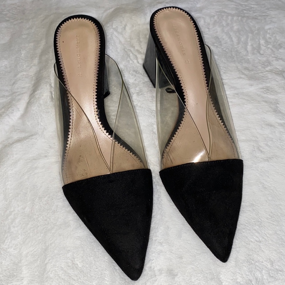 Zara Woman heels, size 42 black color